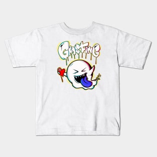 GHOSTING APPAREL Kids T-Shirt